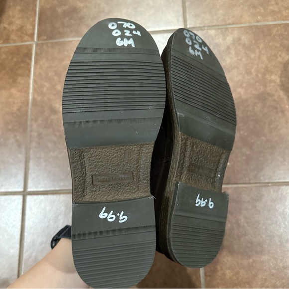 Steve Madden Ashher Oskar Brown Chelsea Boots - Picture 5 of 8